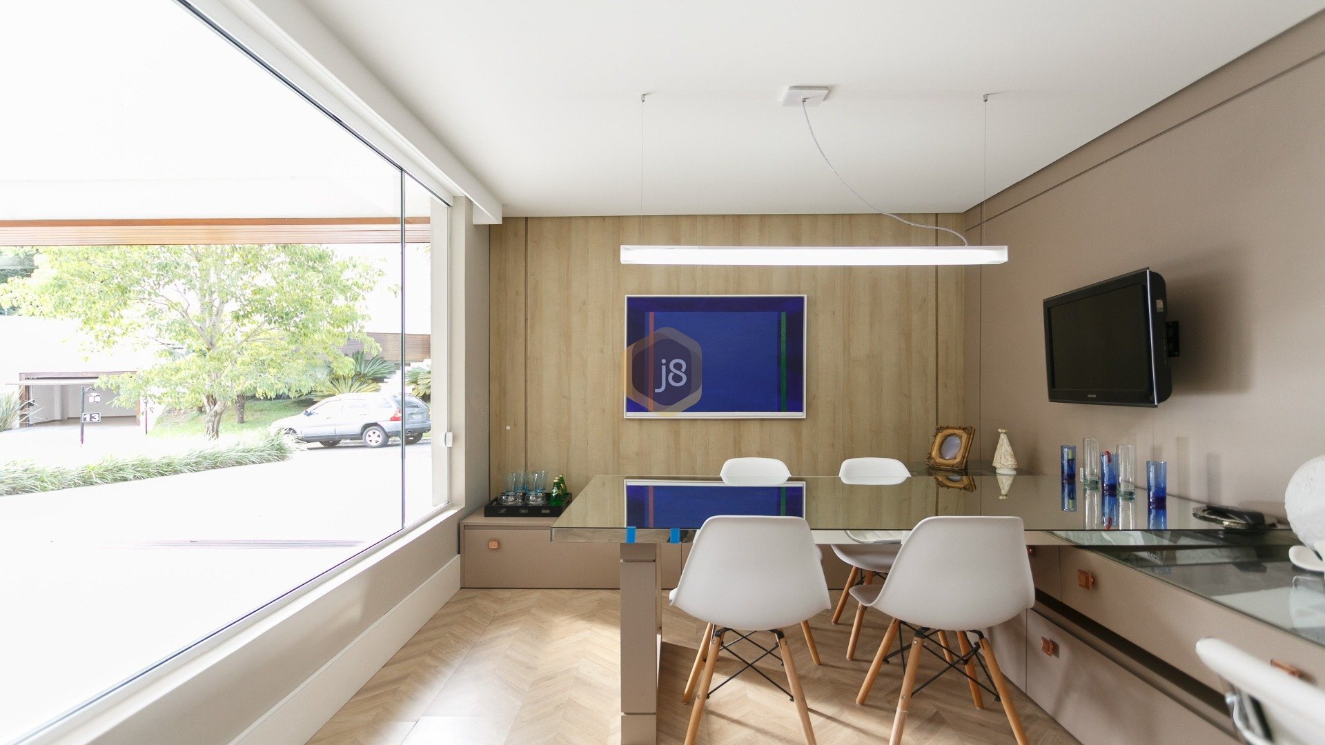 CASA EM CONDOMÍNIO, CAMPO COMPRIDO, 4 SUÍTES, LINDO JARDIM