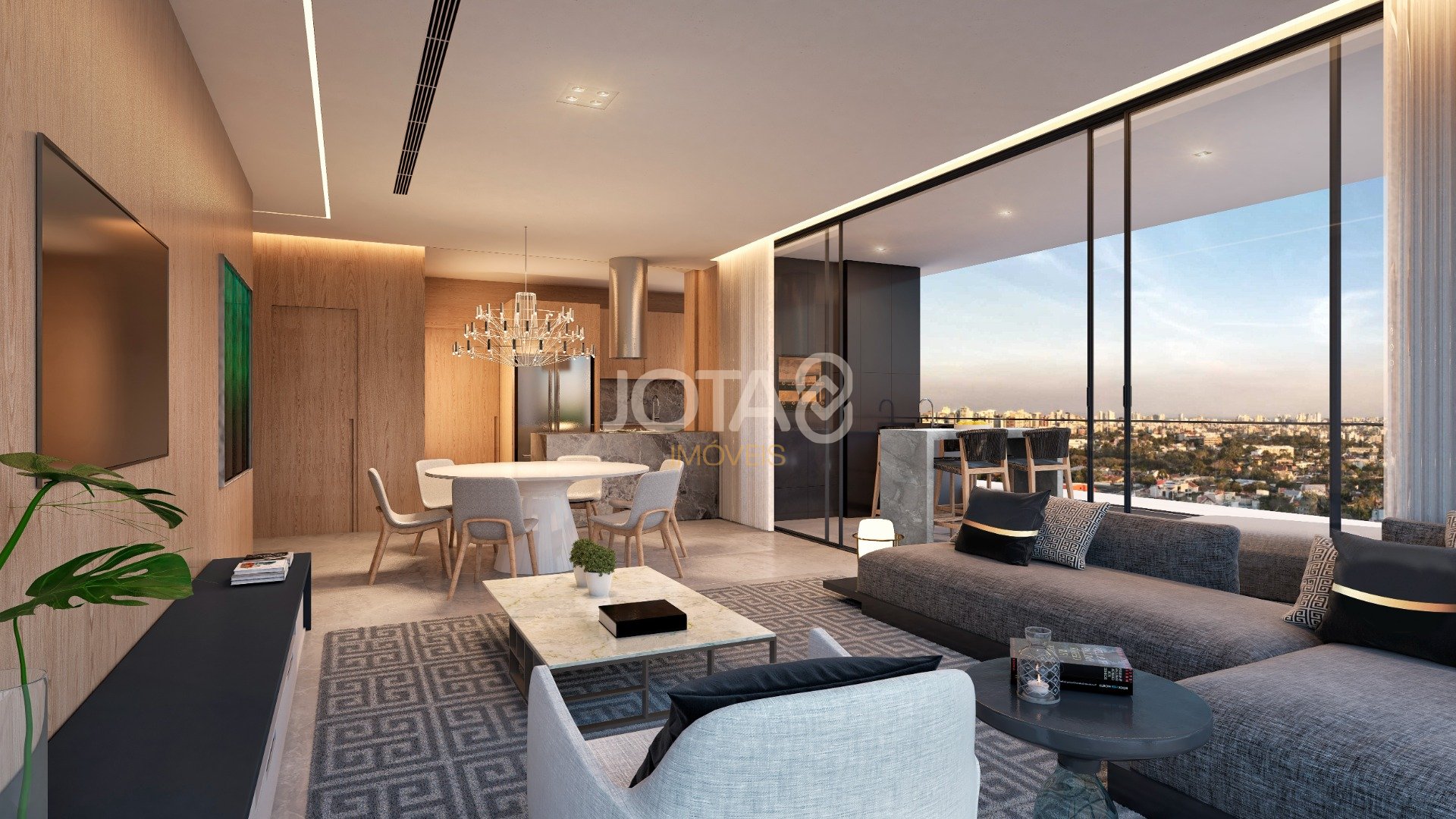 Foto de destaque Apartamento com 3 suítes próximo ao parque barigui