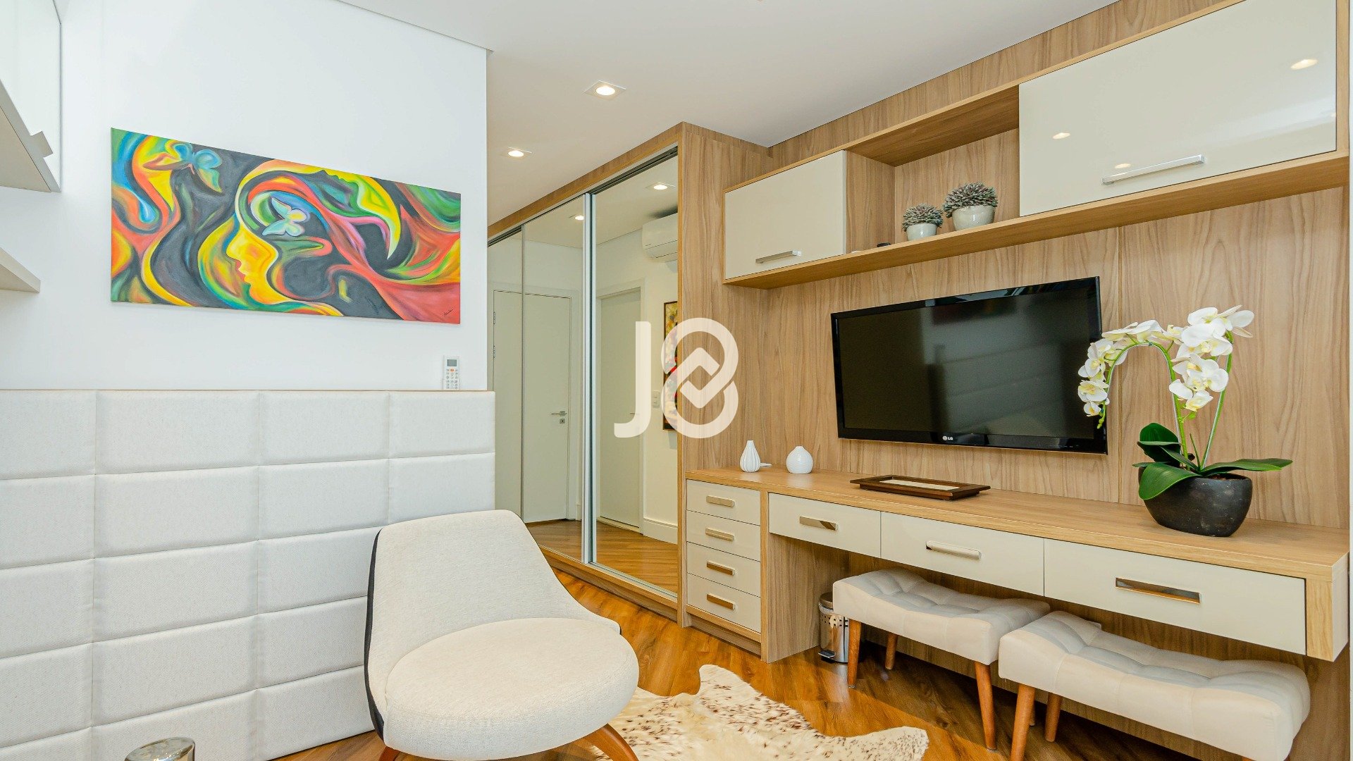 COBERTURA DUPLEX DECORADA NO MANDALA