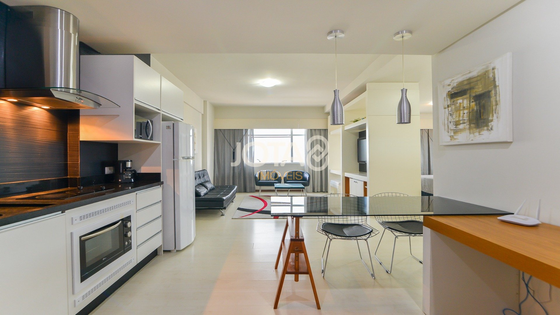 EXCELENTE STUDIO MOBILIADO NO 28ºANDAR!