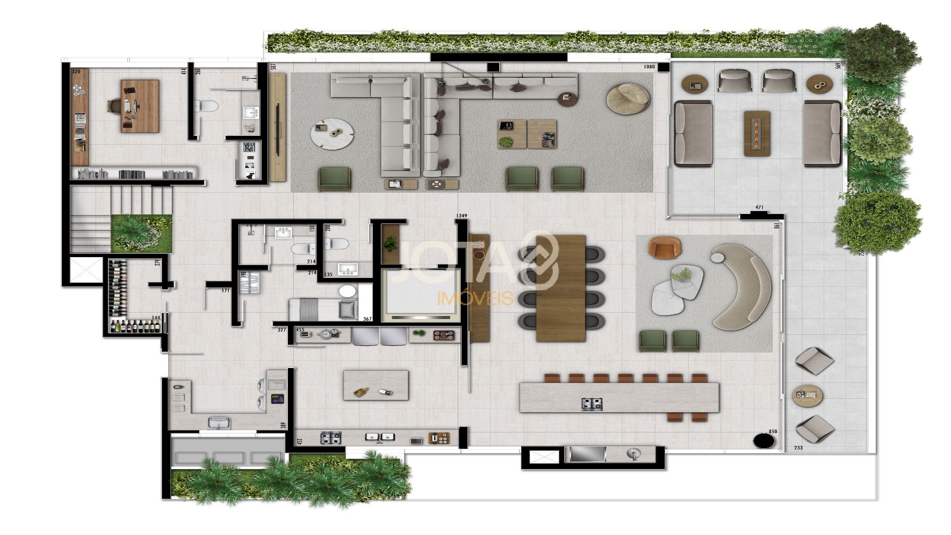 COBERTURA DUPLEX NOVA NO BATEL COM 04 SUITES - REVENDA HANAMI