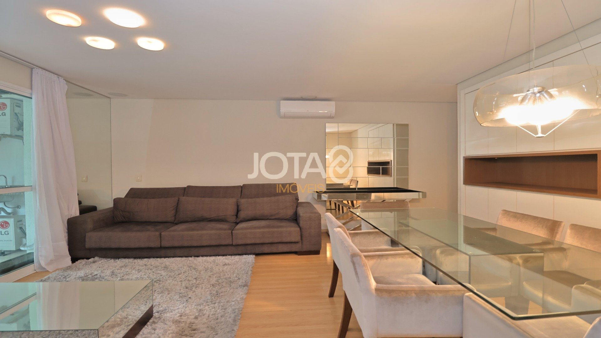 APARTAMENTO MOBILIADO NO ECOVILLE - J8