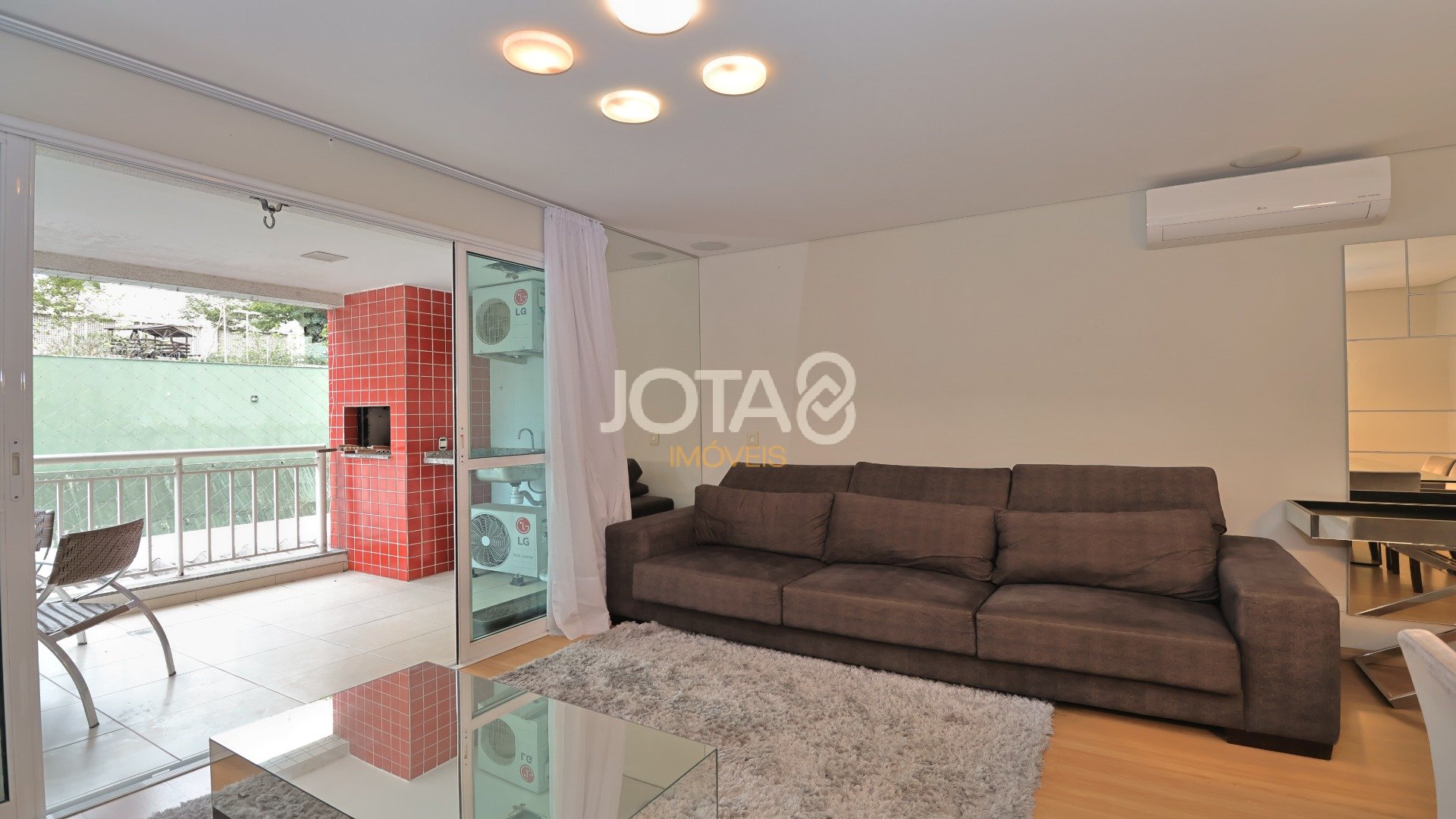 APARTAMENTO MOBILIADO NO ECOVILLE - J8