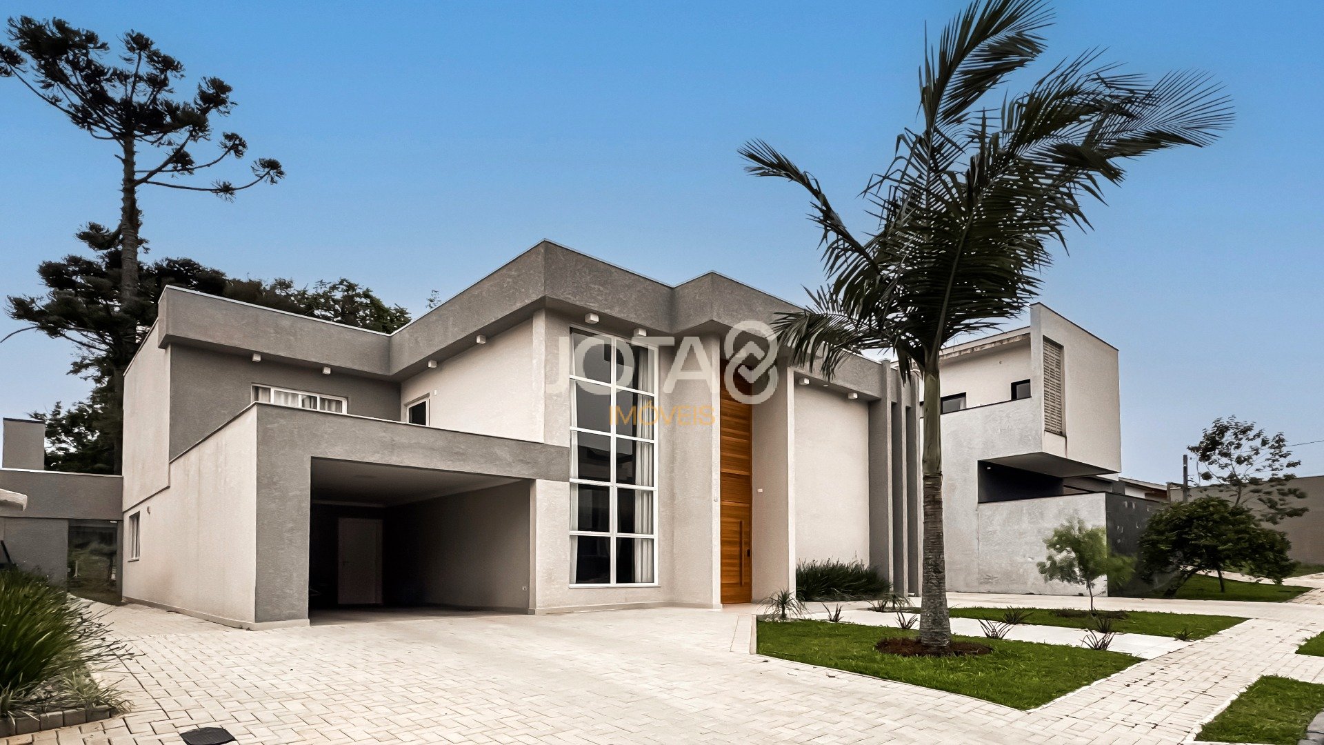 CASA MODERNA EM CONDOMÍNIO COM 4 QUARTOS EM SANTA FELICIDADE!