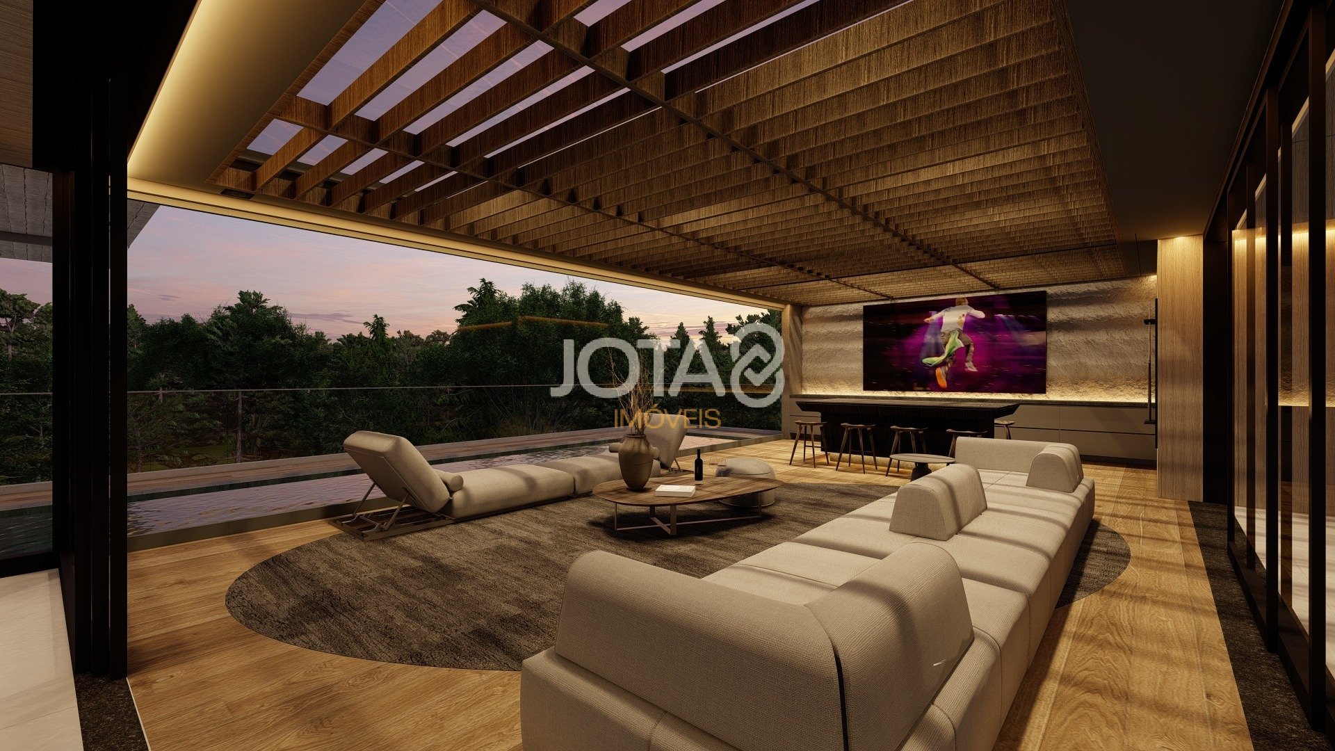 CASA MODERNA 841M2 EM CONDOMINIO, NO VISTA ALEGRE