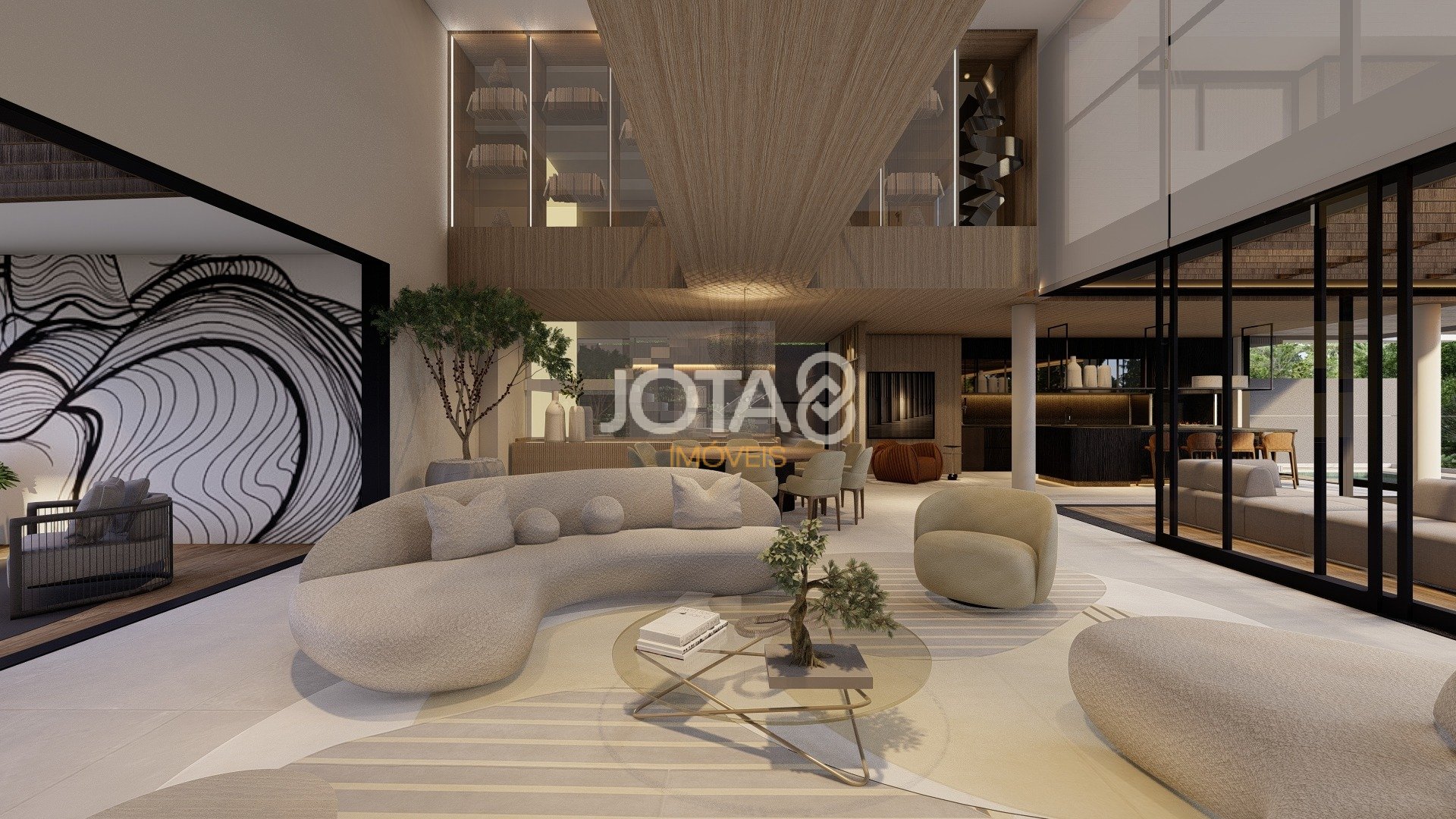 CASA MODERNA 841M2 EM CONDOMINIO, NO VISTA ALEGRE