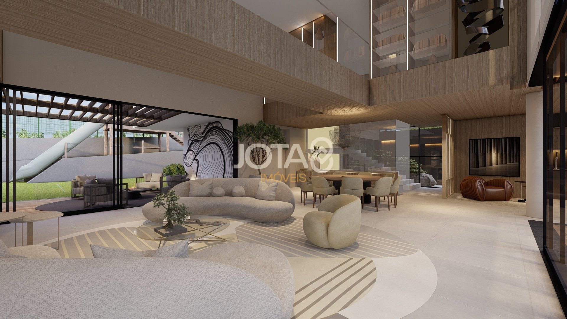 CASA MODERNA 841M2 EM CONDOMINIO, NO VISTA ALEGRE