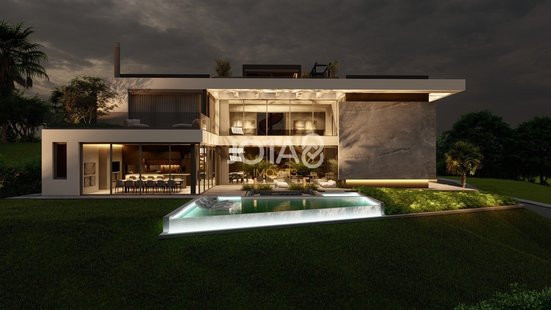 CASA EM CONDOMÍNIO COM 5 SUÍTES, PISCINA AQUECIDA E AMPLO JARDIM