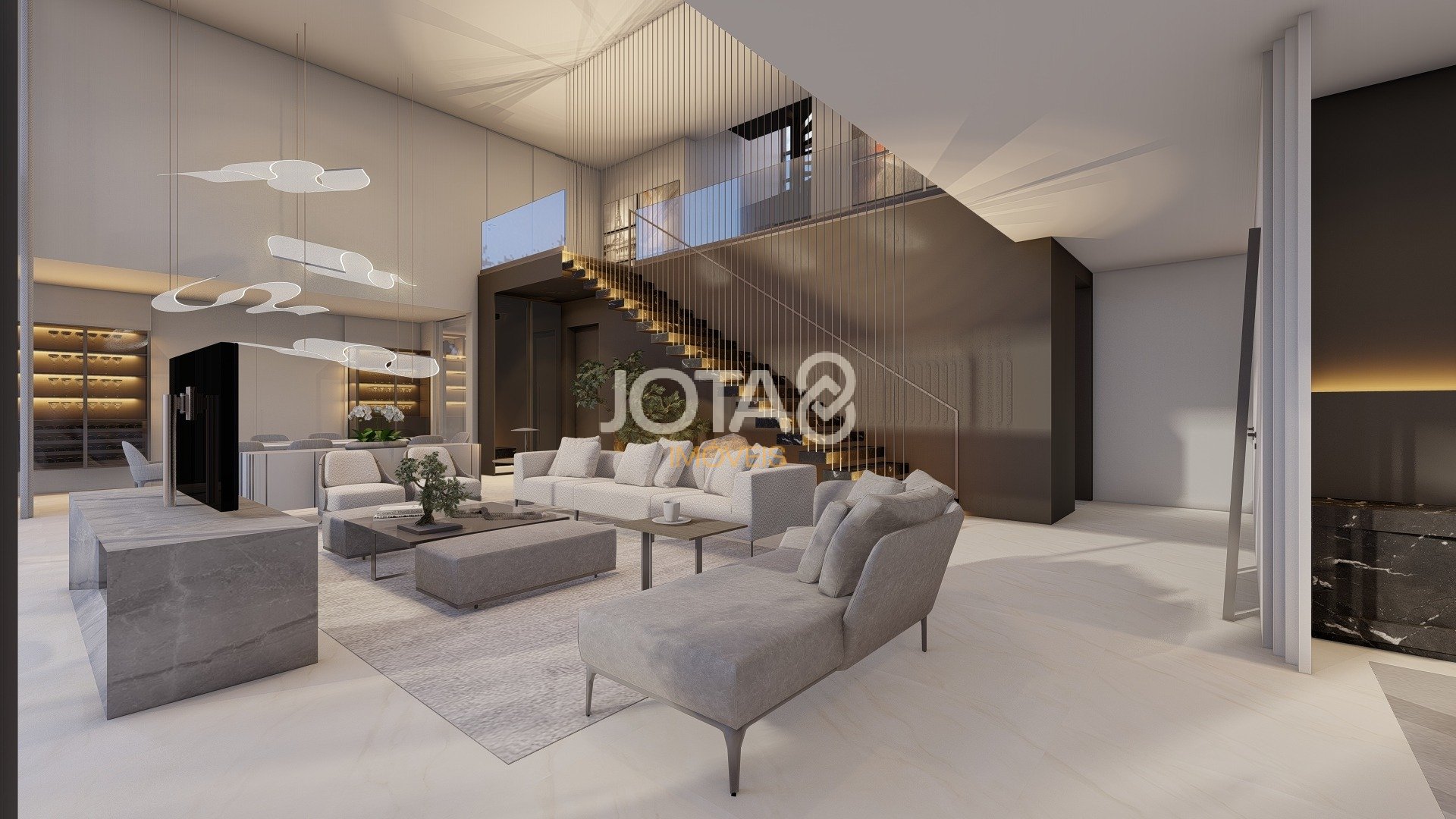 CASA EM CONDOMÍNIO COM 5 SUÍTES, PISCINA AQUECIDA E AMPLO JARDIM