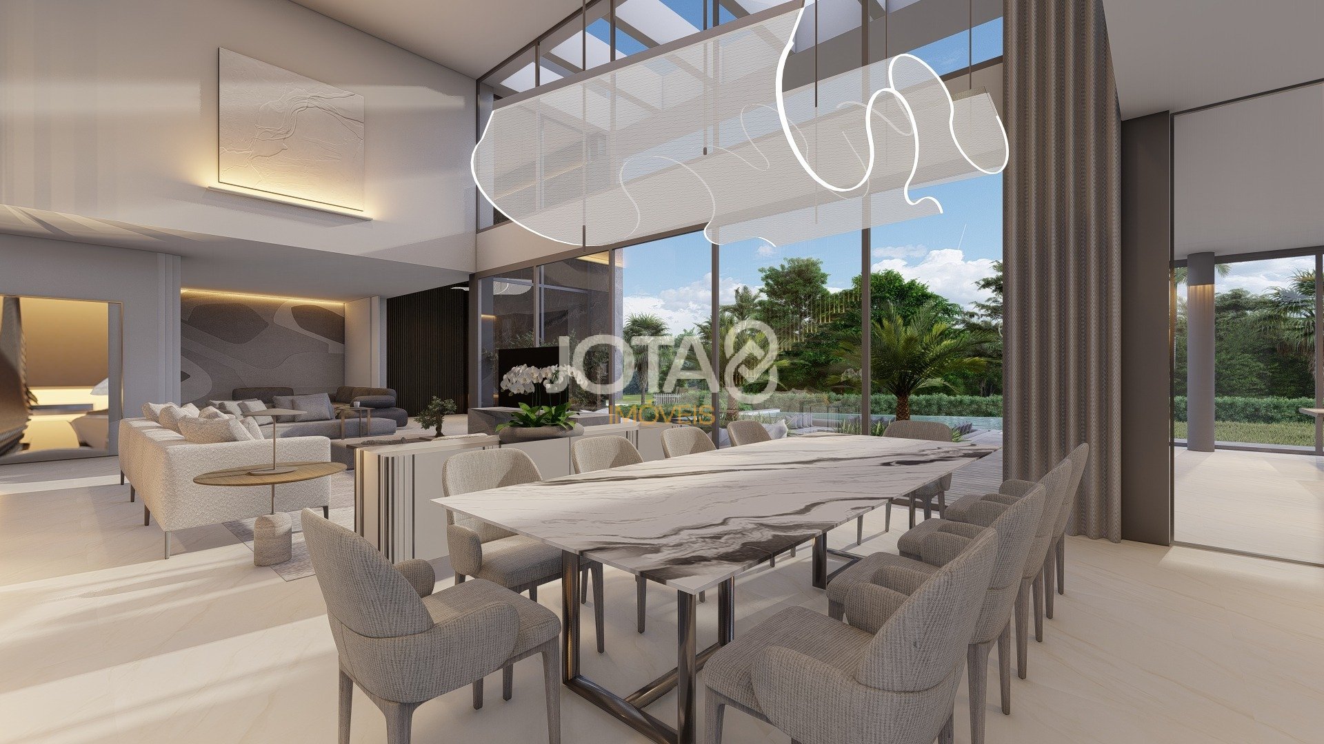 CASA EM CONDOMÍNIO COM 5 SUÍTES, PISCINA AQUECIDA E AMPLO JARDIM
