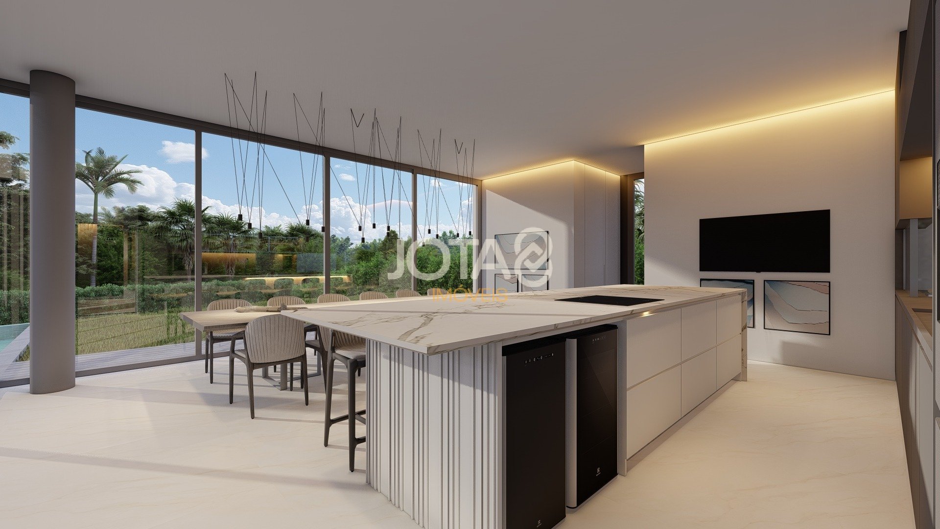 CASA EM CONDOMÍNIO COM 5 SUÍTES, PISCINA AQUECIDA E AMPLO JARDIM