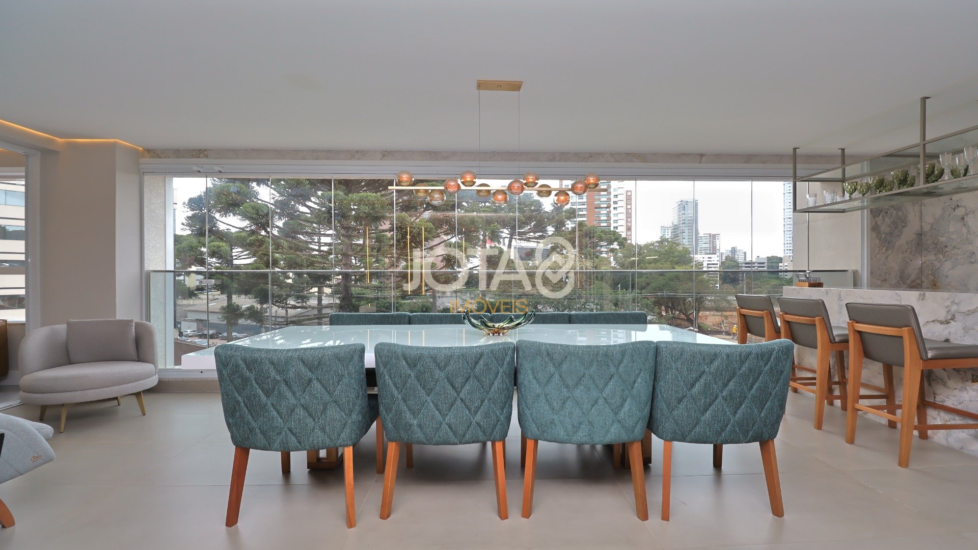 PRIMEIRA LOCAÇÃO - APARTAMENTO MOBILIADO COM 4 SUÍTES NO ECOVILLE!