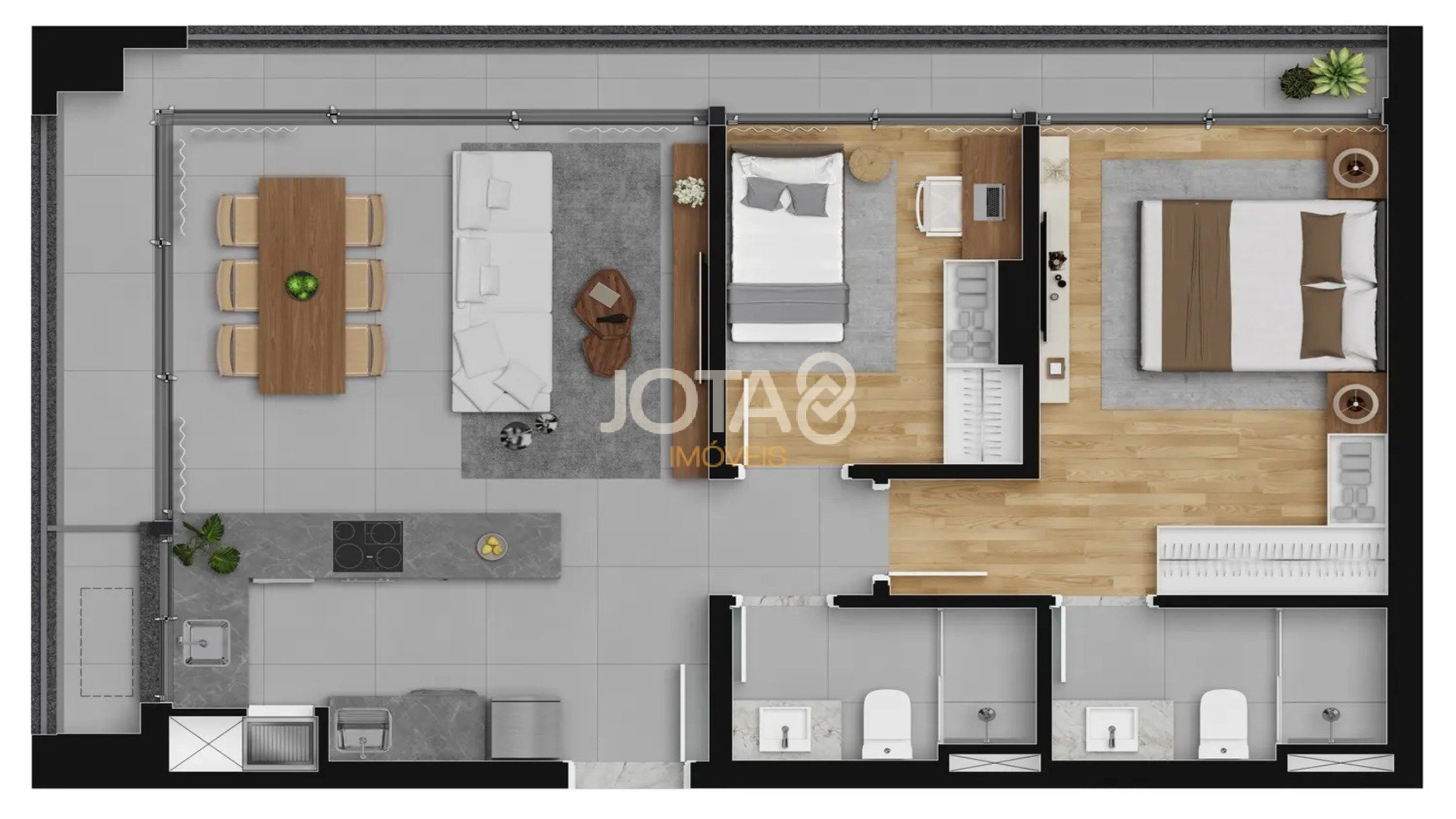 APARTAMENTO NO VAZ BATEL !