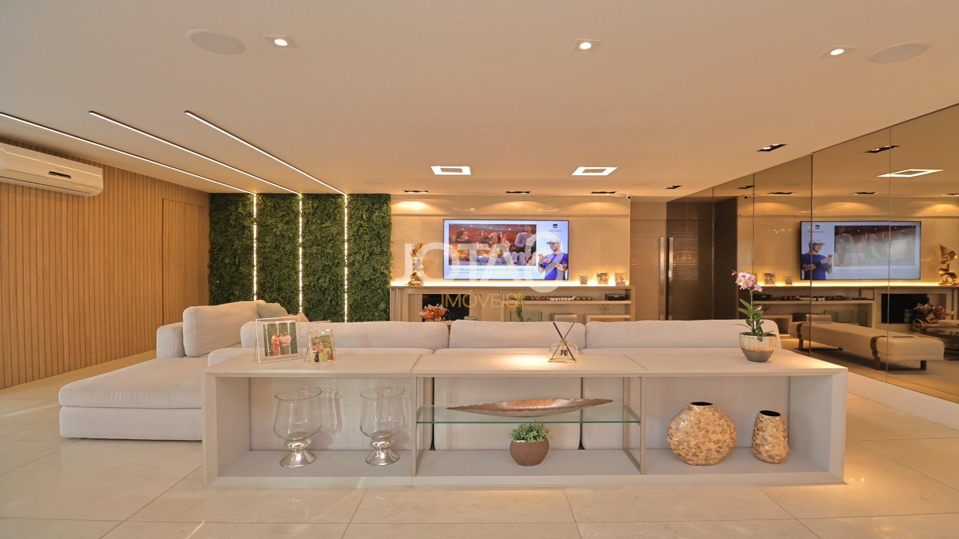 MARAVILHO APARTAMENTO COM 4 SUÍTES MOBILIADO NO ECOVILLE