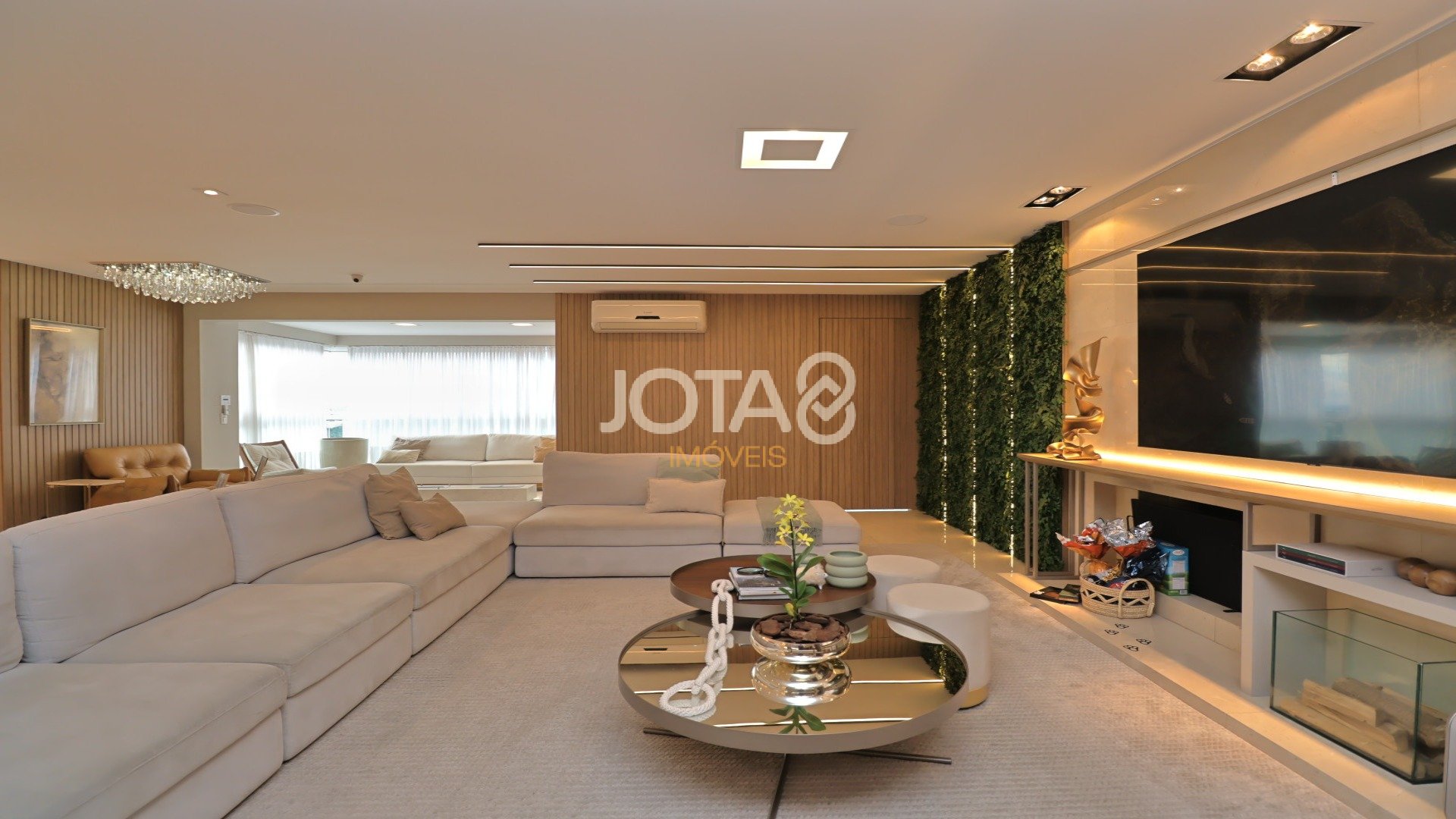 MARAVILHO APARTAMENTO COM 4 SUÍTES MOBILIADO NO ECOVILLE