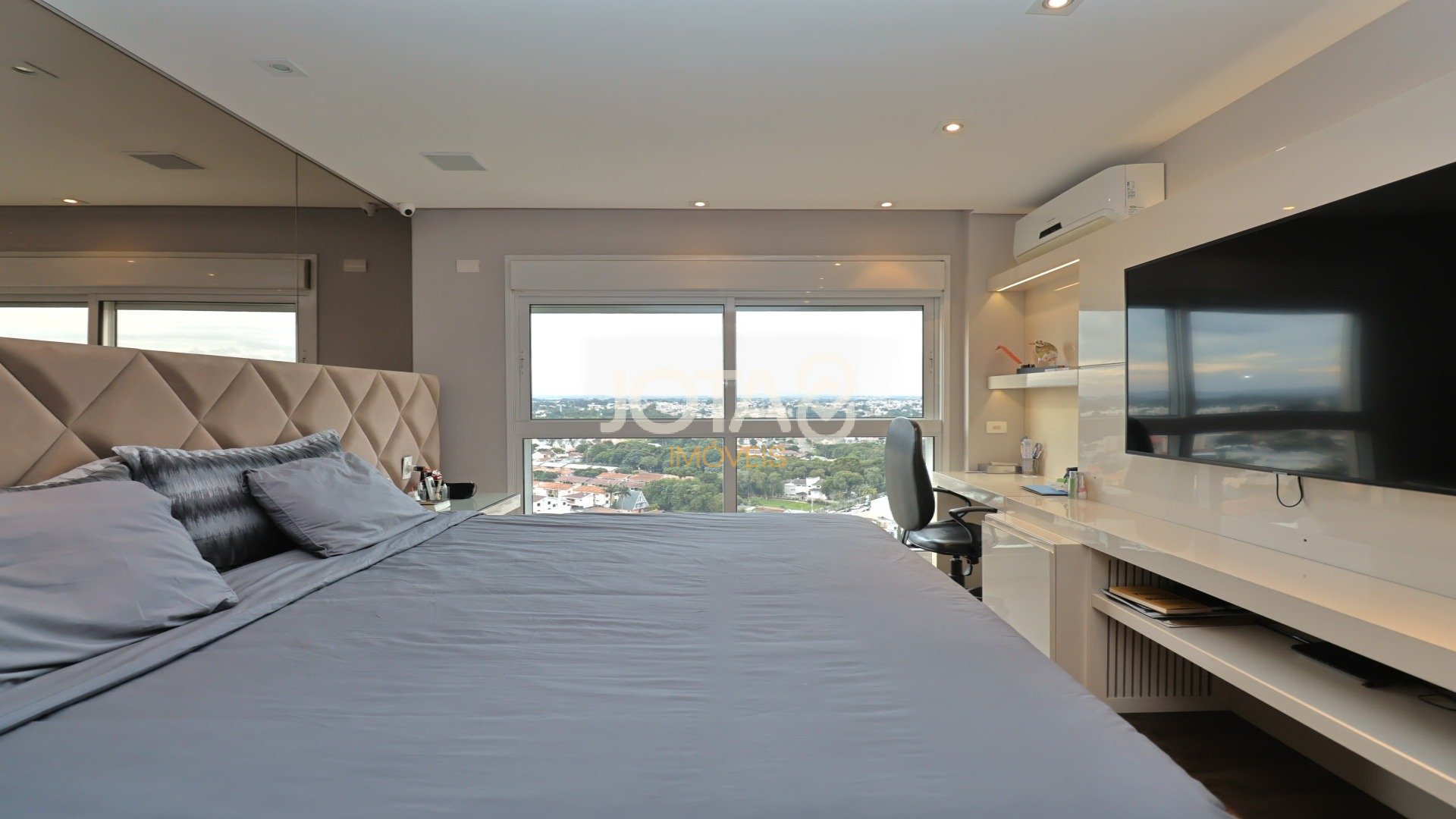 MARAVILHO APARTAMENTO COM 4 SUÍTES MOBILIADO NO ECOVILLE