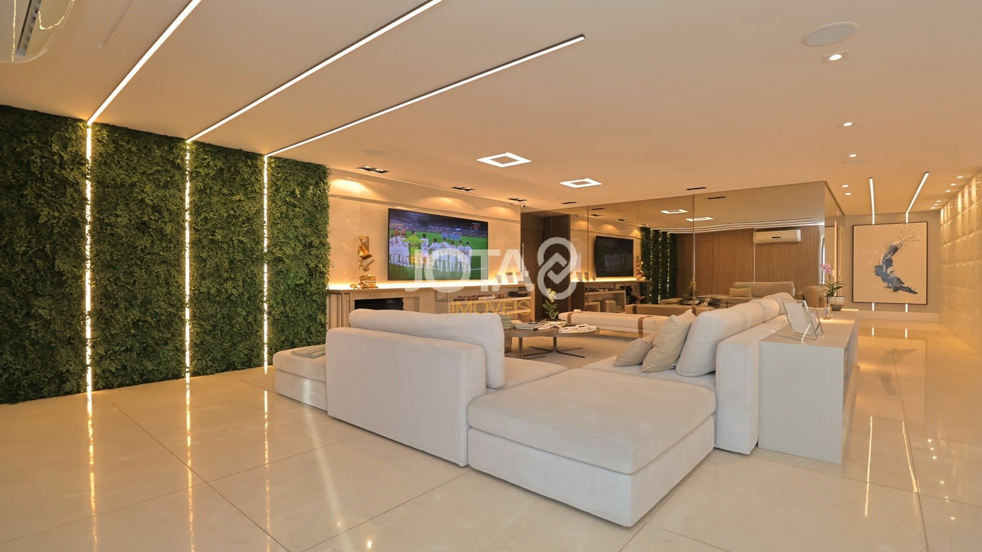 MARAVILHO APARTAMENTO COM 4 SUÍTES MOBILIADO NO ECOVILLE