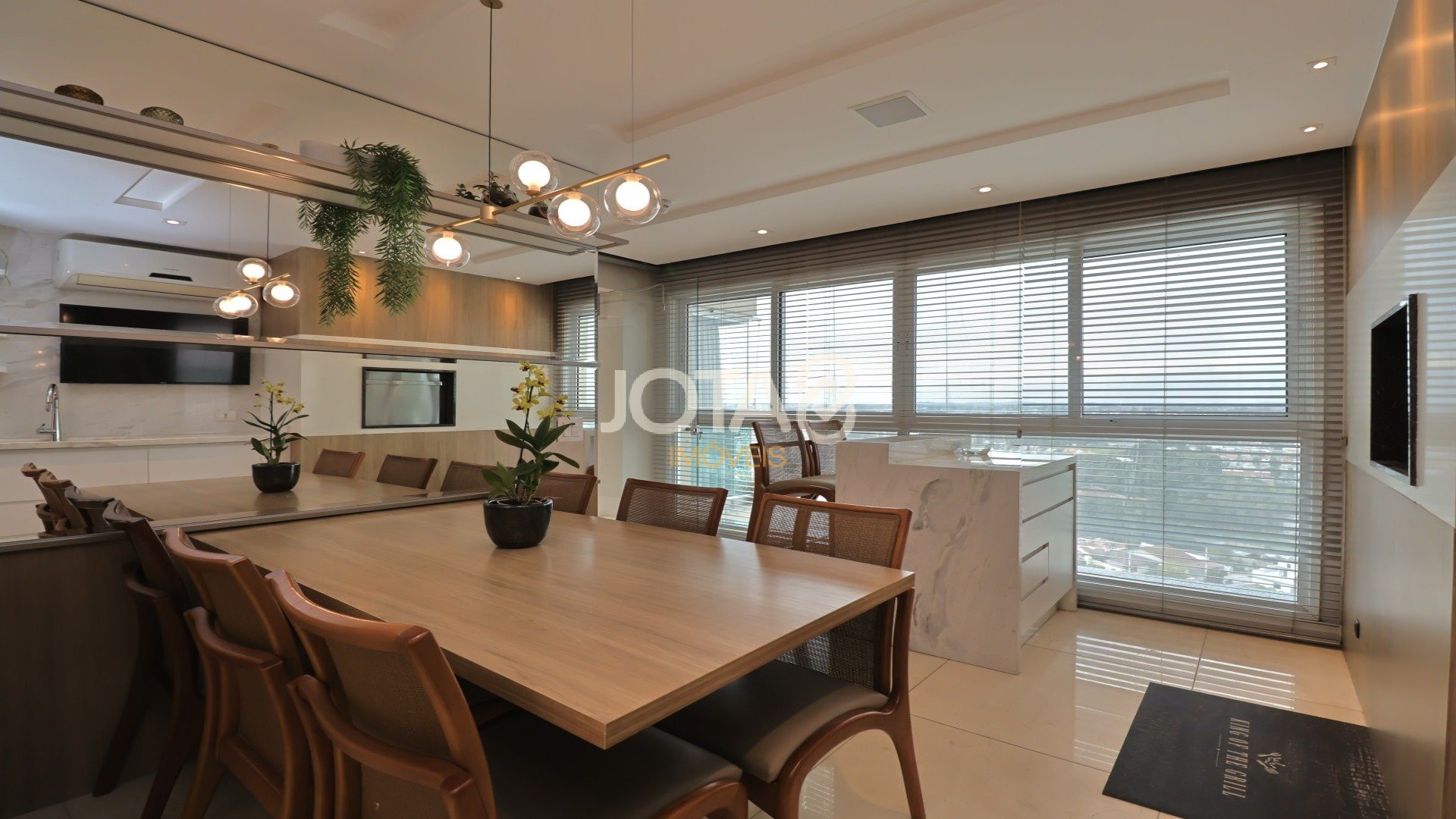MARAVILHO APARTAMENTO COM 4 SUÍTES MOBILIADO NO ECOVILLE