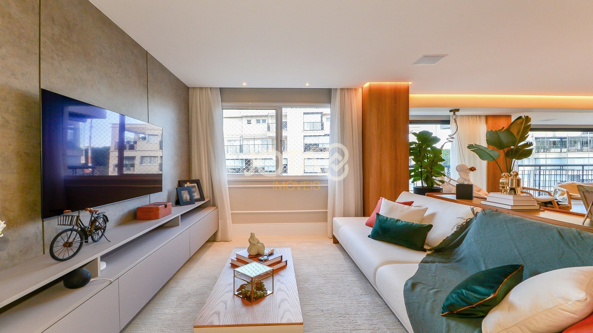 APARTAMENTO DECORADO COM 3 SUÍTES E 3 VAGAS NO ECOVILLE!