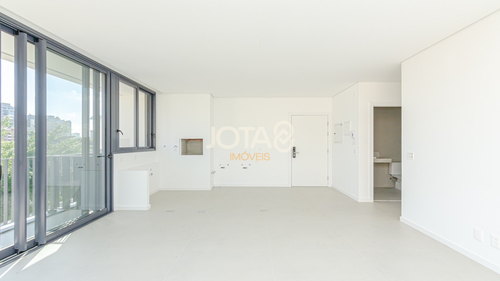 APARTAMENTO NOVO NO BATEL COM 2 QUARTOS