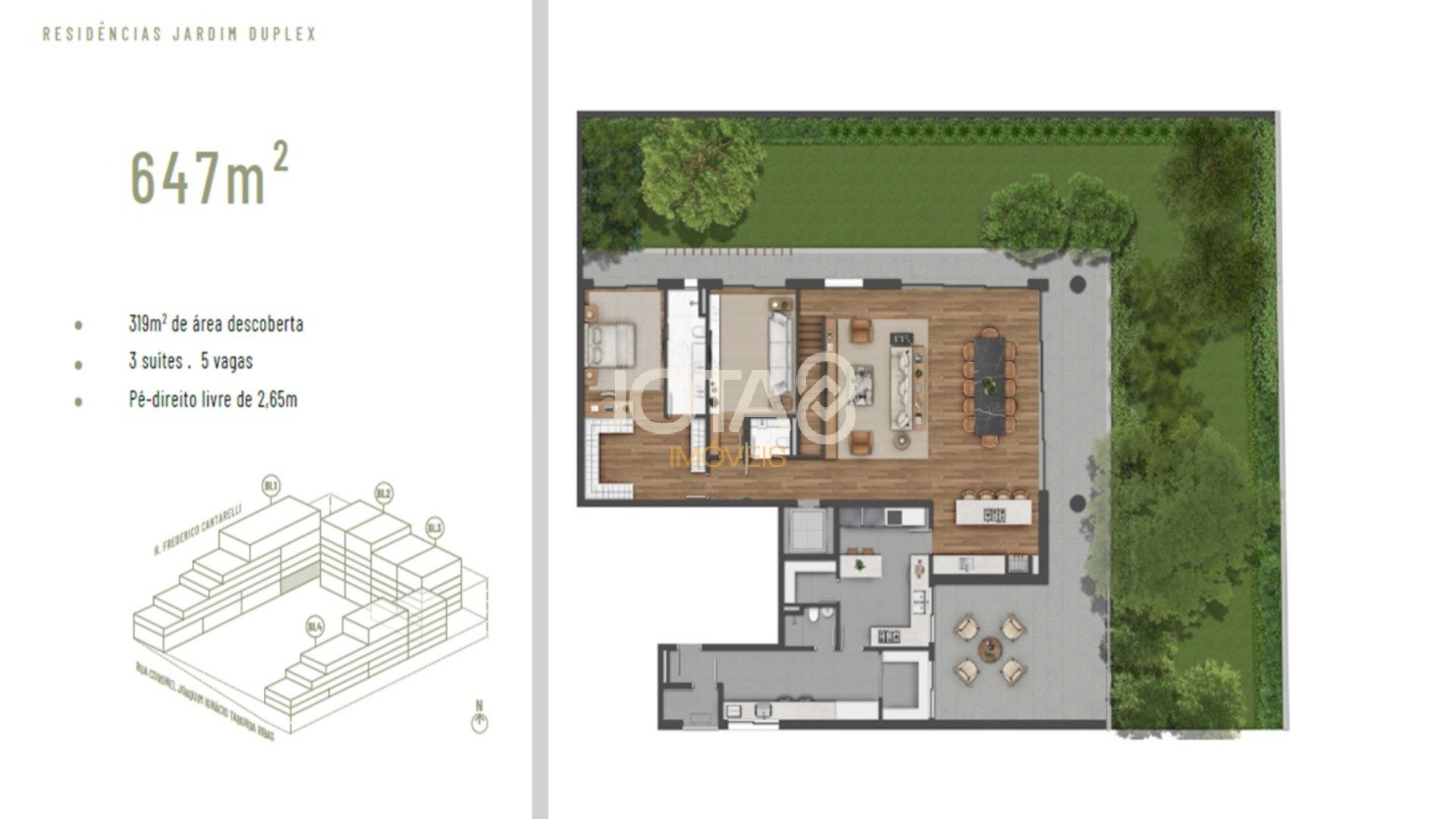APARTAMENTO DUPLEX COM JARDIM PRIVATIVO - ED KAÁ - LAGUNA