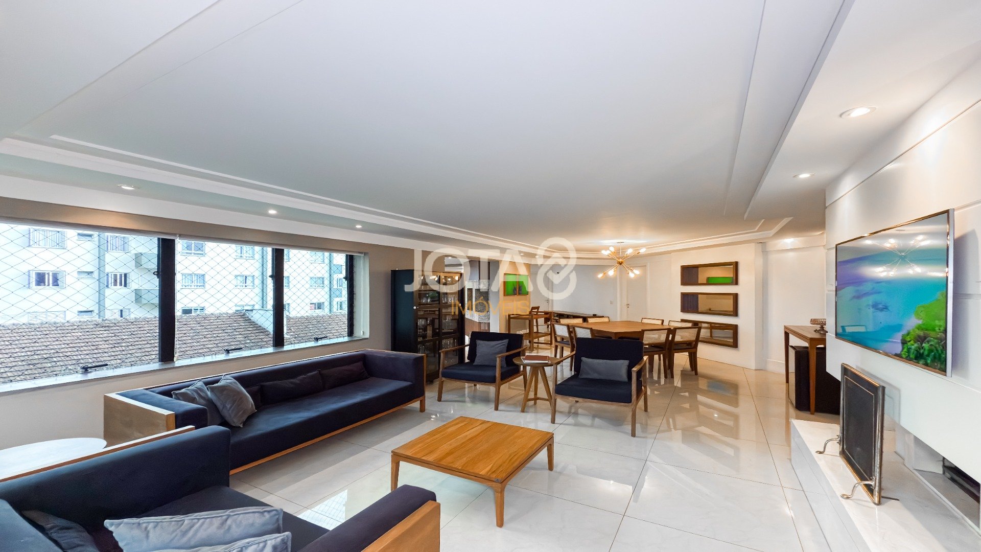 Foto de destaque Apartamento impecável com 3 quartos no batel