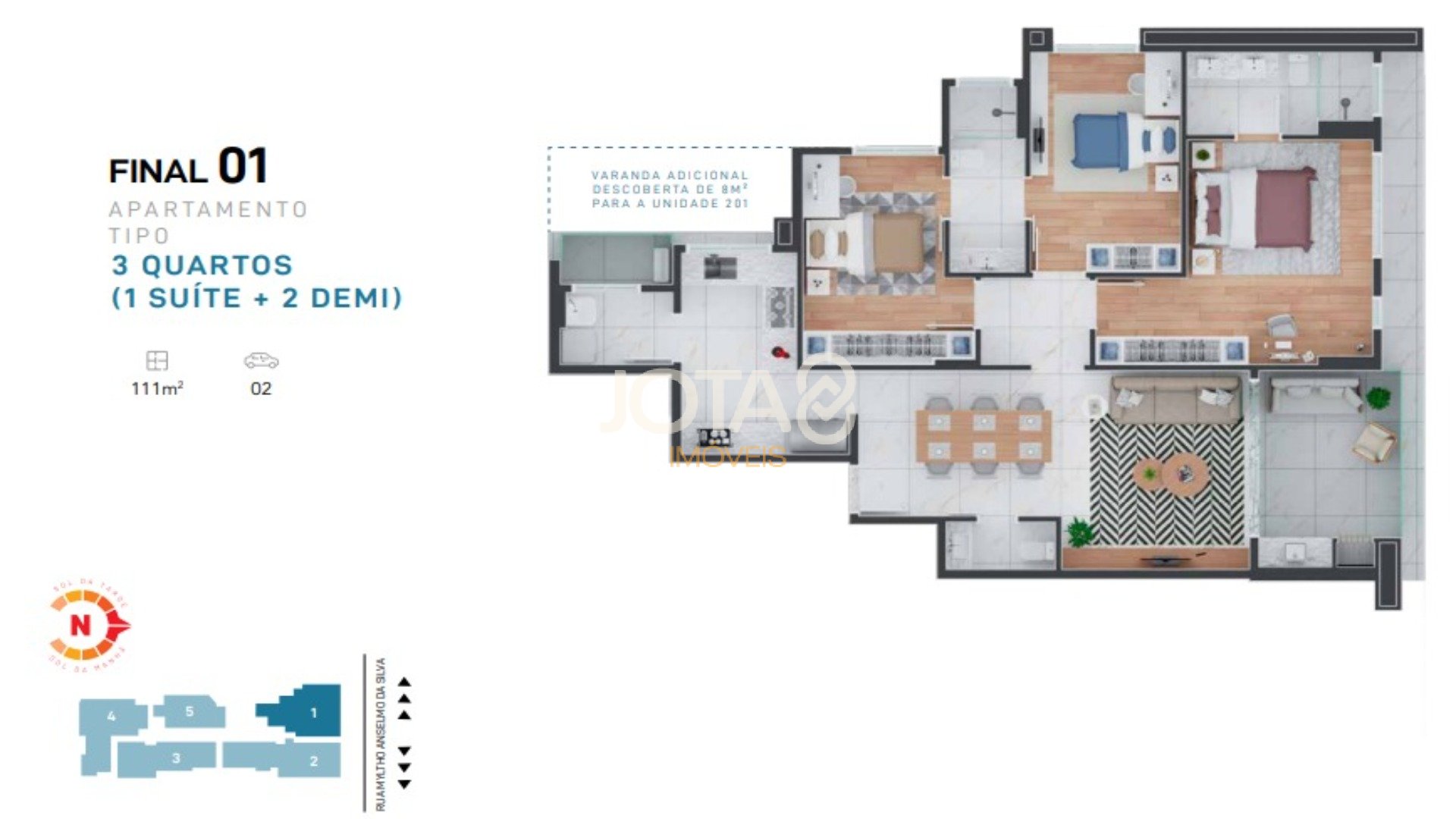 SOFISTICAÇÃO NAS MERCÊS: 111 M² COM 3 QUARTOS E VARANDA GOURMET