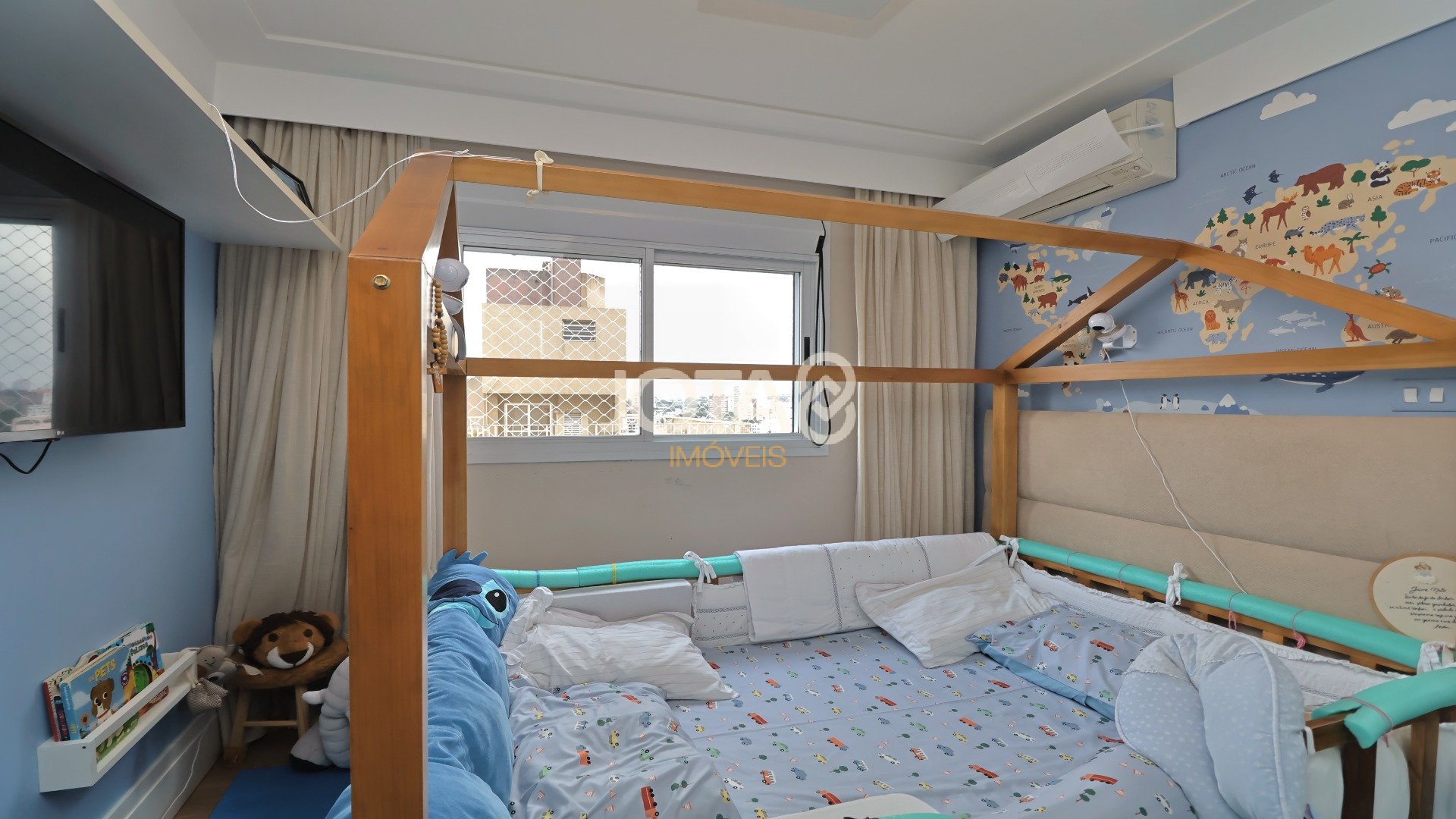 3 QUARTOS ANDAR ALTO FACE OESTE !