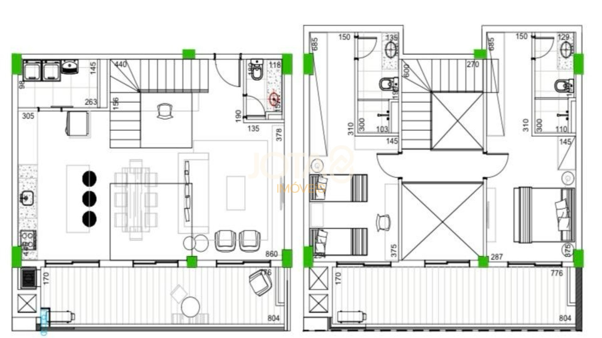 APARTAMENTO DUPLEX 2 SUITES NO RESERVA BARIGUI