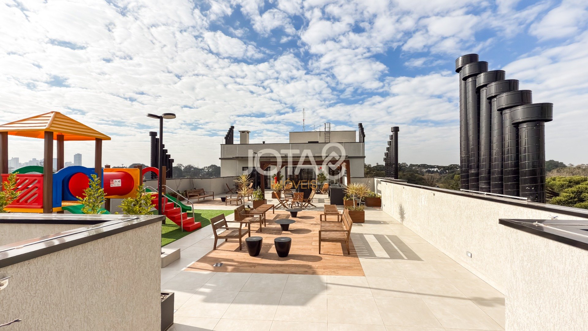 APARTAMENTO DE 2 QUARTOS COM 44M² NO ECOVILLE, PRÓXIMO À UNIVERSIDADE