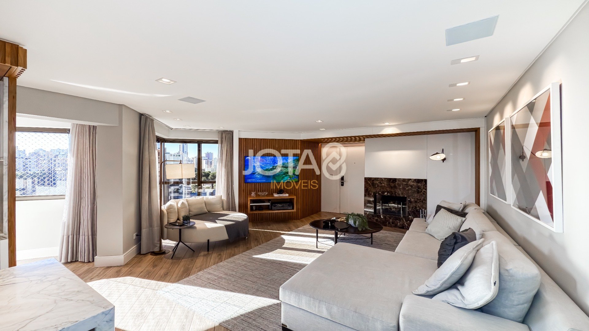Foto de destaque Apartamento impecável com 3 quartos no batel!!