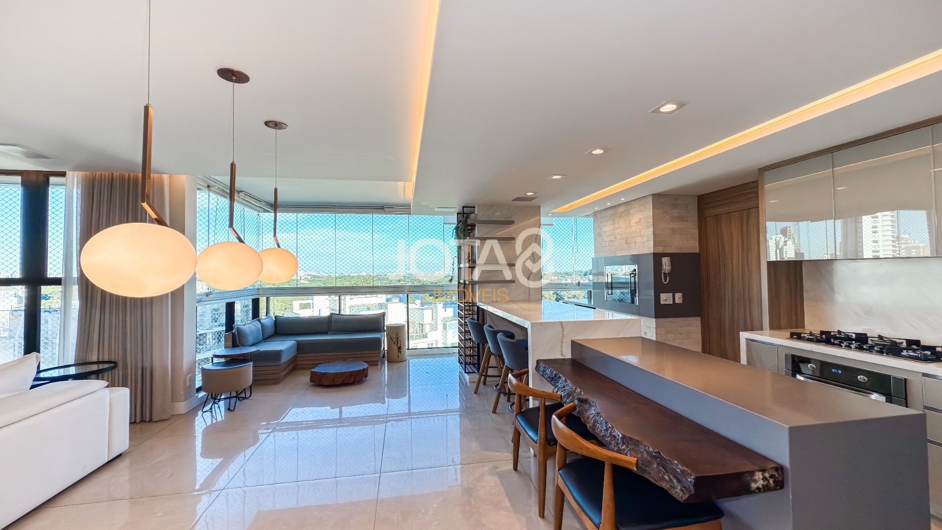 LINDO APARTAMENTO COM 3 SUÍTES E 2 VAGAS NO ECOVILLE!