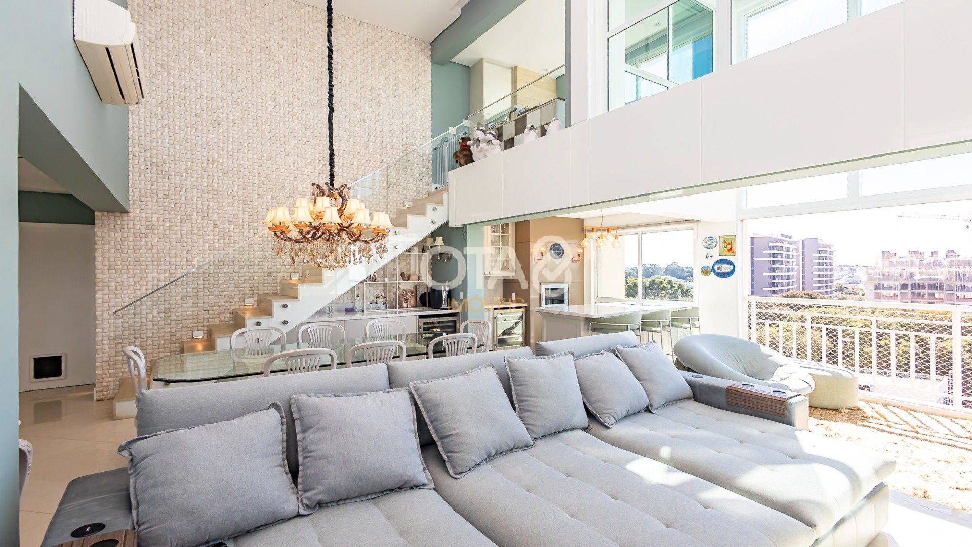 APARTAMENTO ECOVILLE COM 3 QUARTOS E VISTA DEFINITIVA!