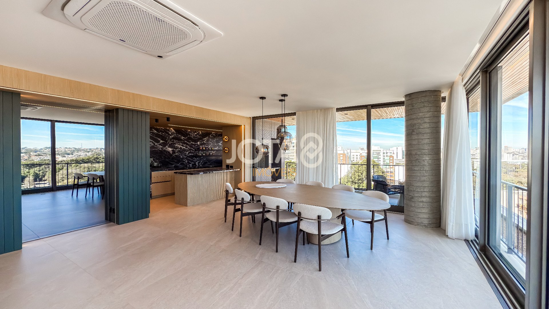 LINDO APARTAMENTO COM 2 SUITES COM VISTA PARA MUSEU DO OLHO