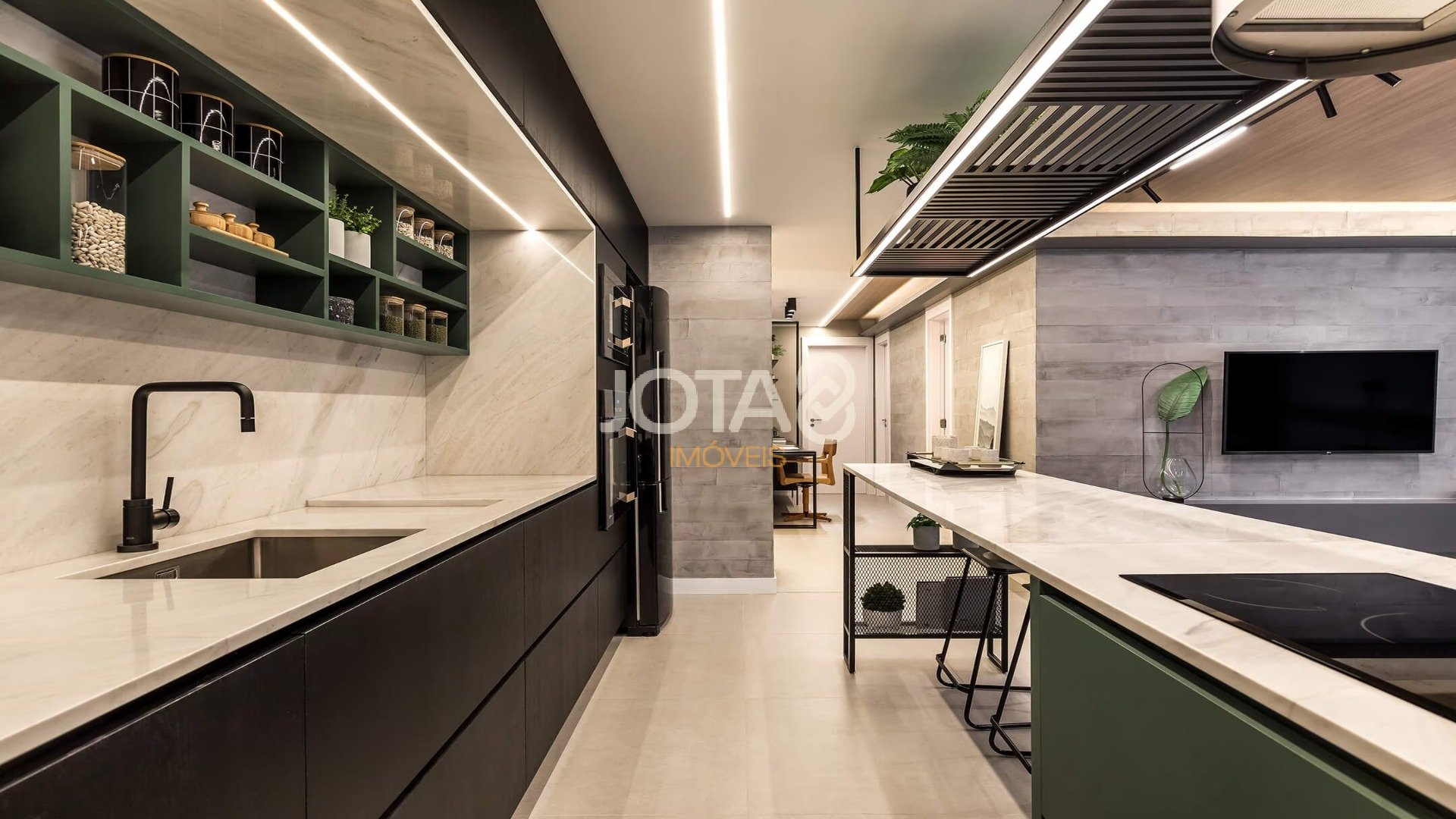APARTAMENTO NOVO NO ECOVILLE COM 3 QUARTOS