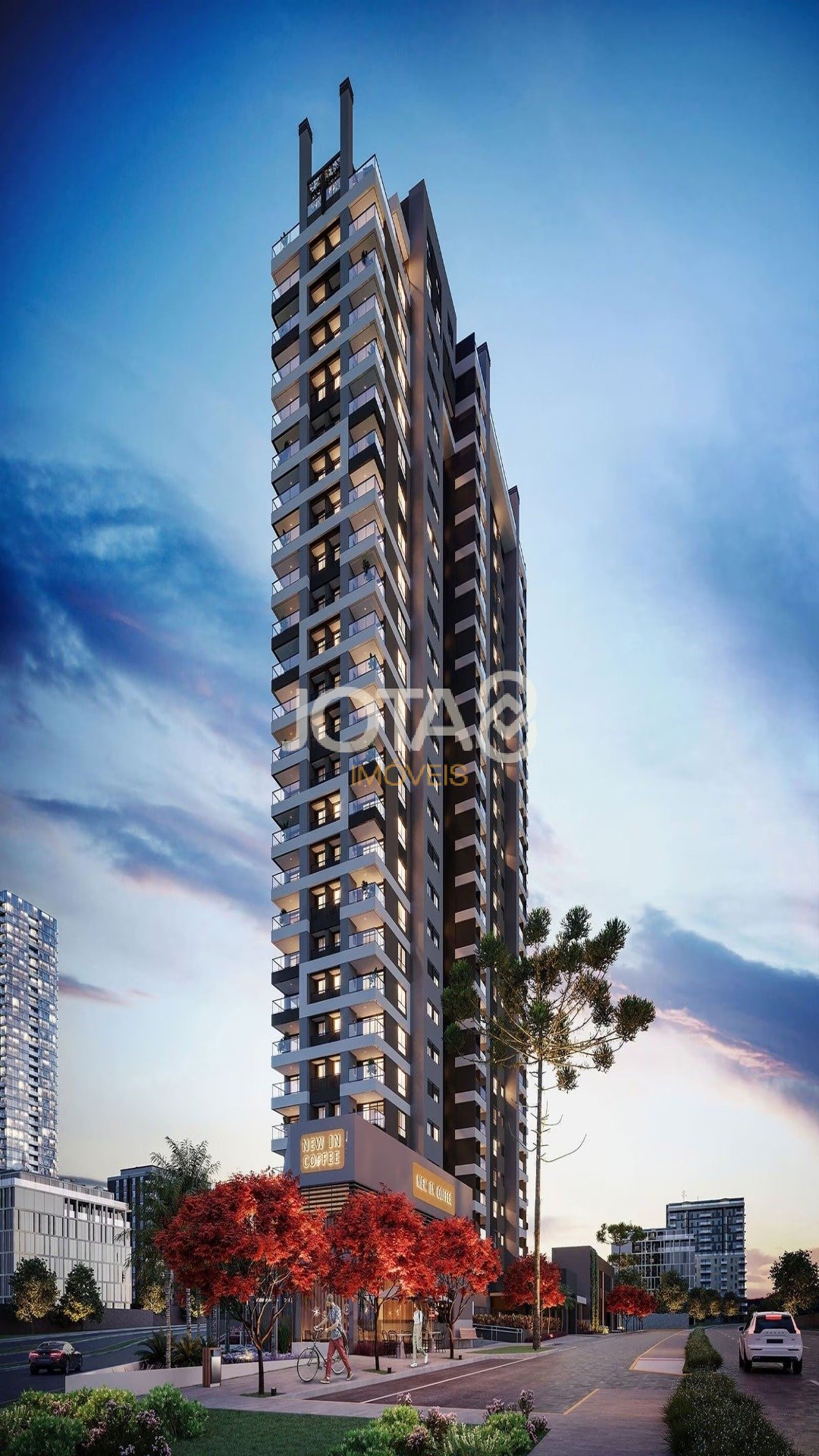 APARTAMENTO NOVO NO ECOVILLE COM 3 QUARTOS