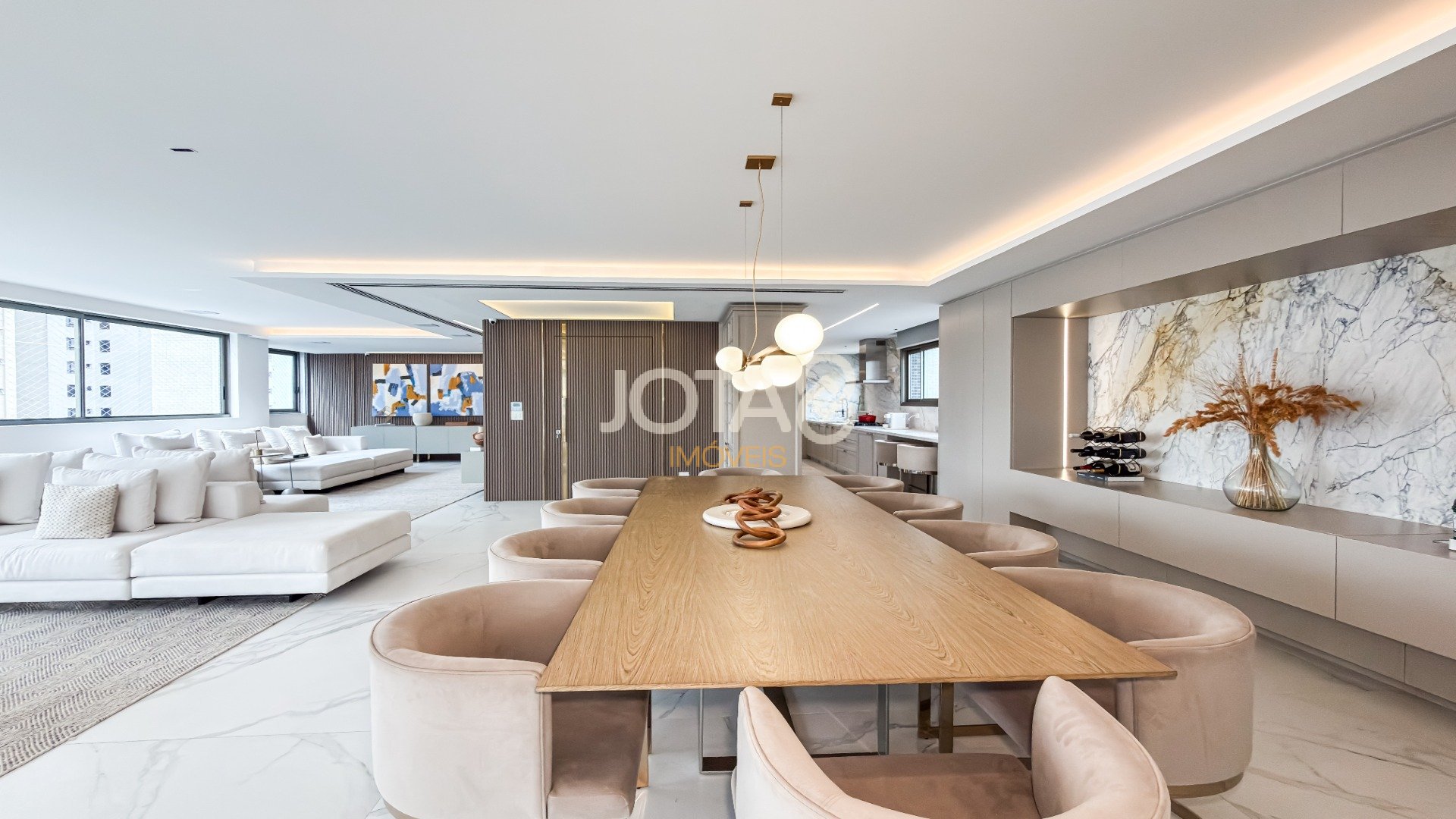 Foto de destaque Apartamento mobiliado e decorado 3 suítes no batel!