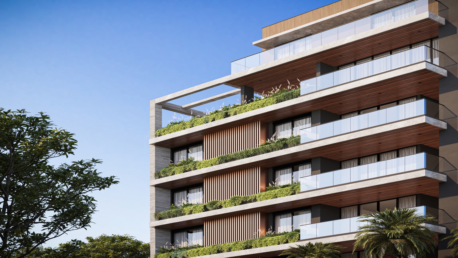 Foto de destaque Apartamento garden com 3 suítes e 3 vagas no juvevê