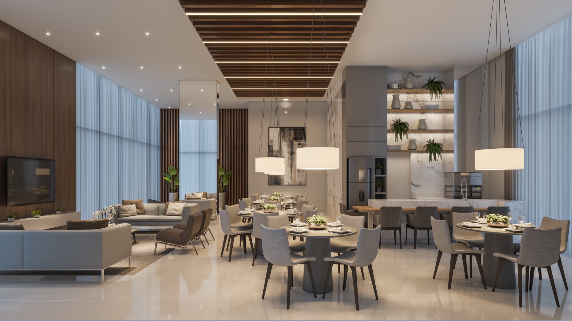 APARATAMENTO COM 3 SUÍTES E 3 VAGAS NO JUVEVÊ