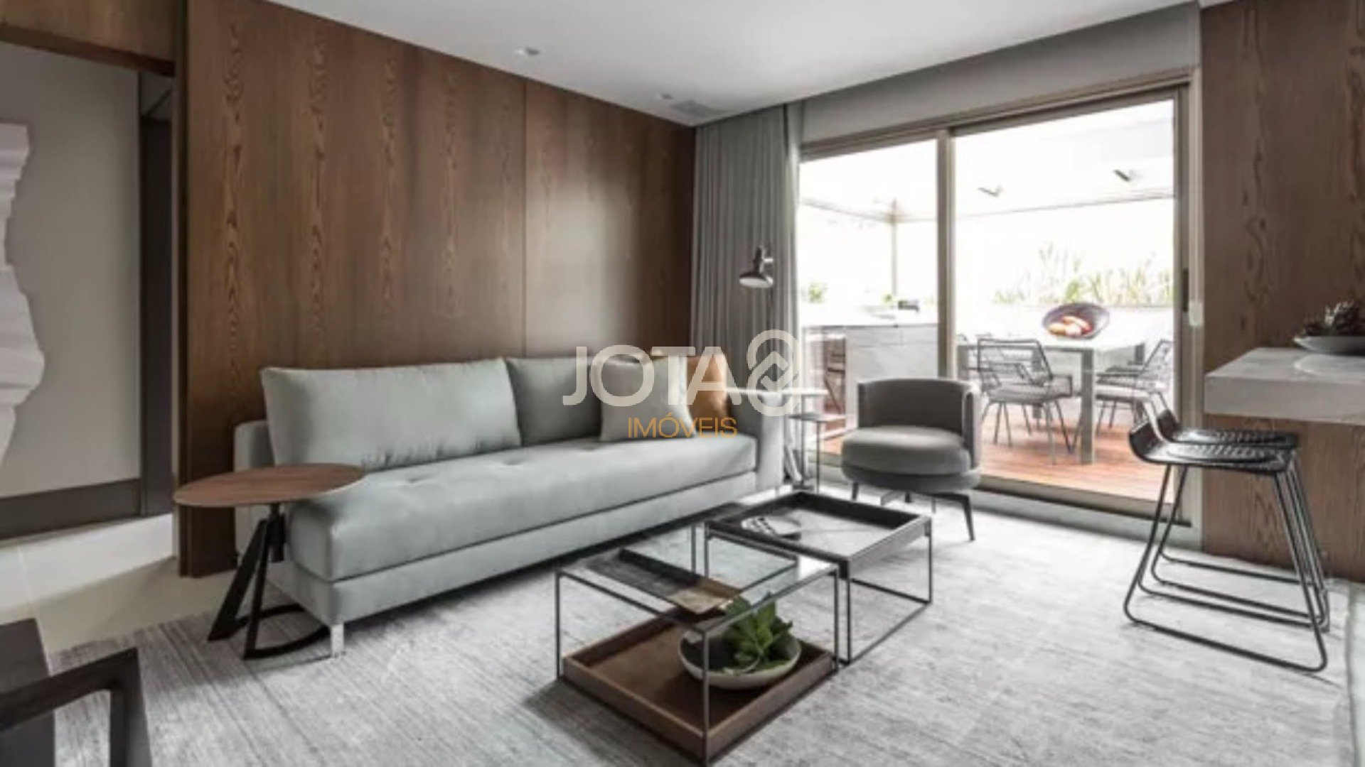 Foto de destaque Moderno apartamento de 2 quartos no batel