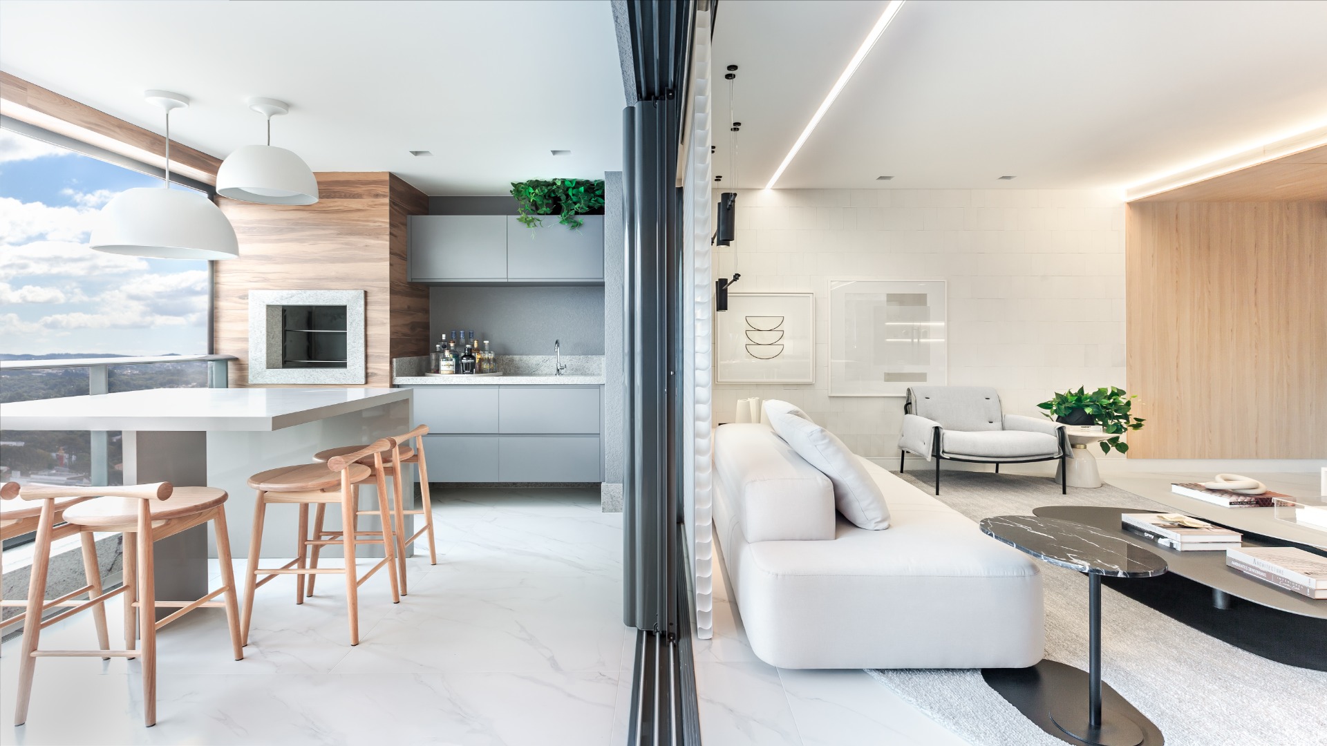 APARTAMENTO COM 3 DORMITÓRIOS E 2 VAGAS NO ECOVILLE