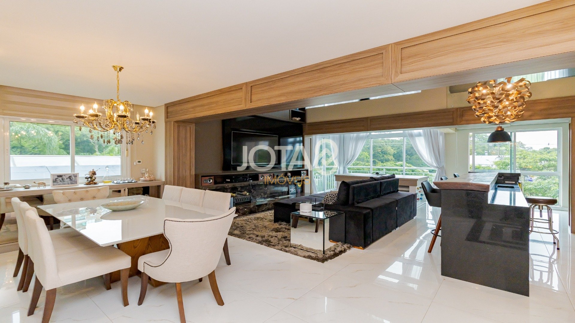 Foto de destaque Apartamento 3 suítes com elevador privativo no ecoville - cond clube