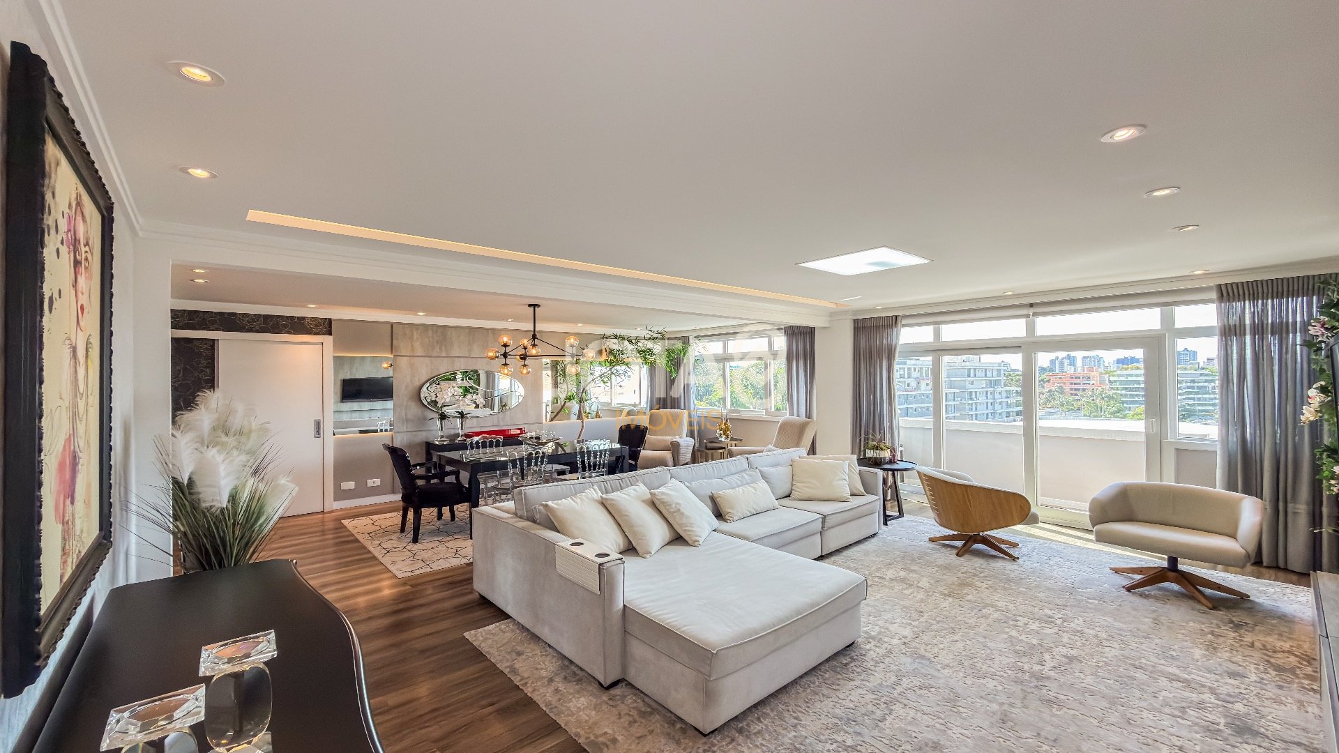 APARTAMENTO 02 SUITES COM FACE NORTE AO LADO DA PRACINHA DO BATEL